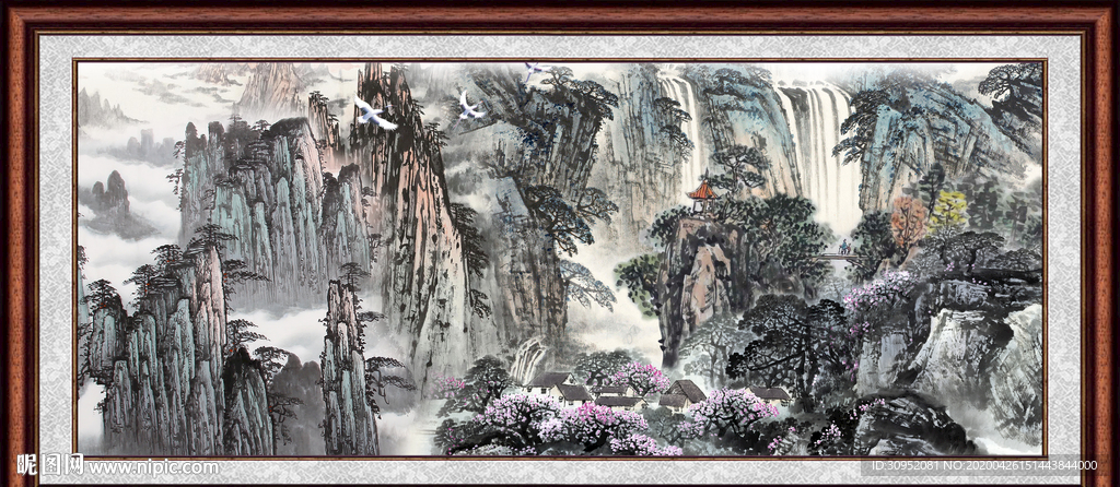 国画山水