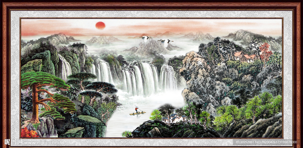 国画山水