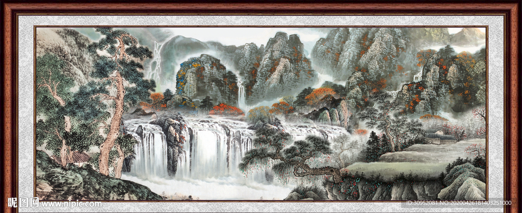 国画山水