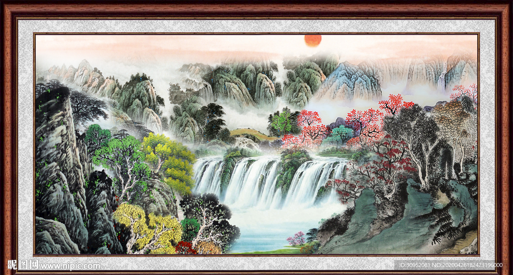 国画山水