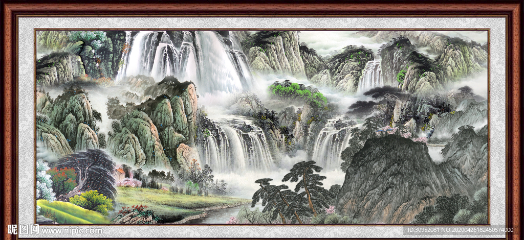 国画山水