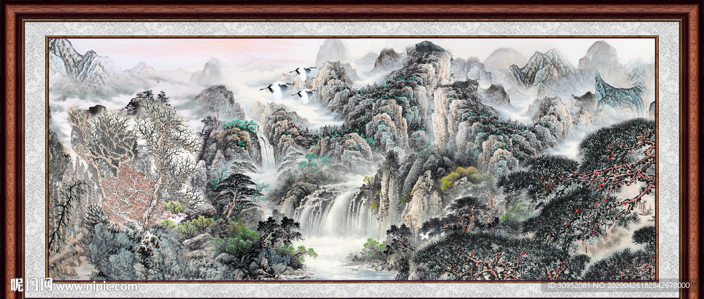国画山水