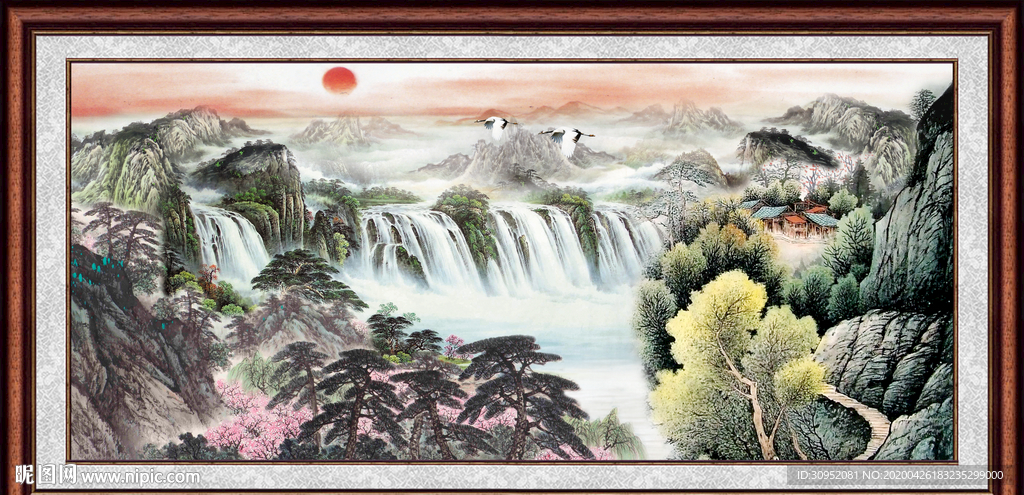 国画山水