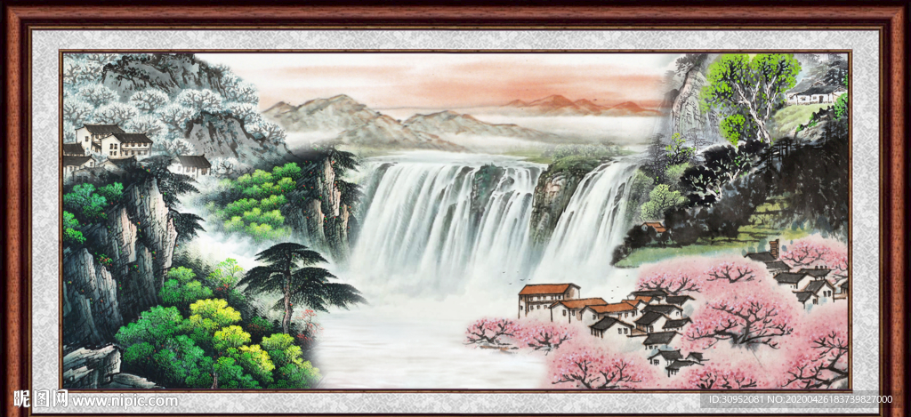 国画山水