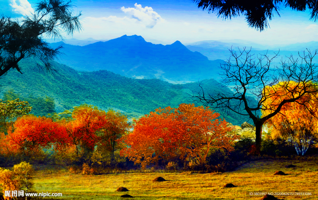 山水风景画