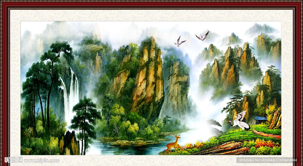 山水风景画