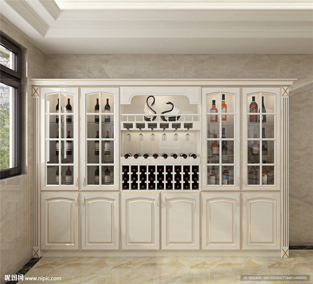 全屋定制 高清衣柜 衣帽间图