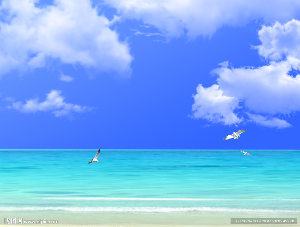 海边蓝天