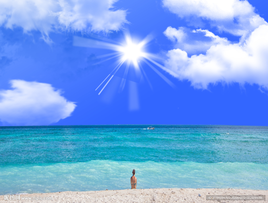 海边蓝天