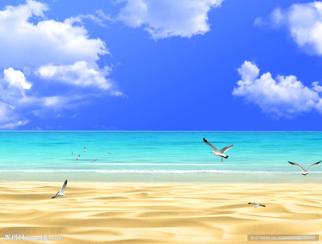 海边蓝天