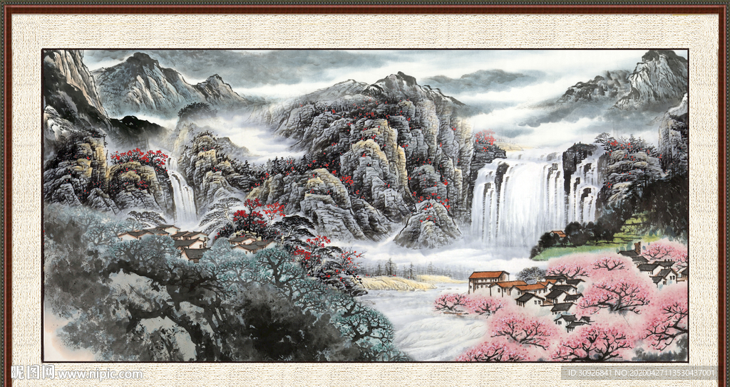 国画山水