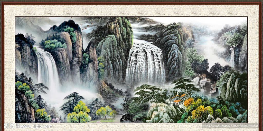 国画山水
