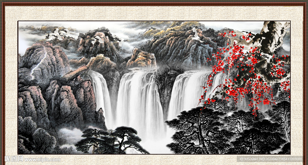 国画山水