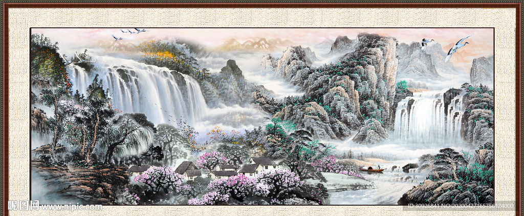 国画山水