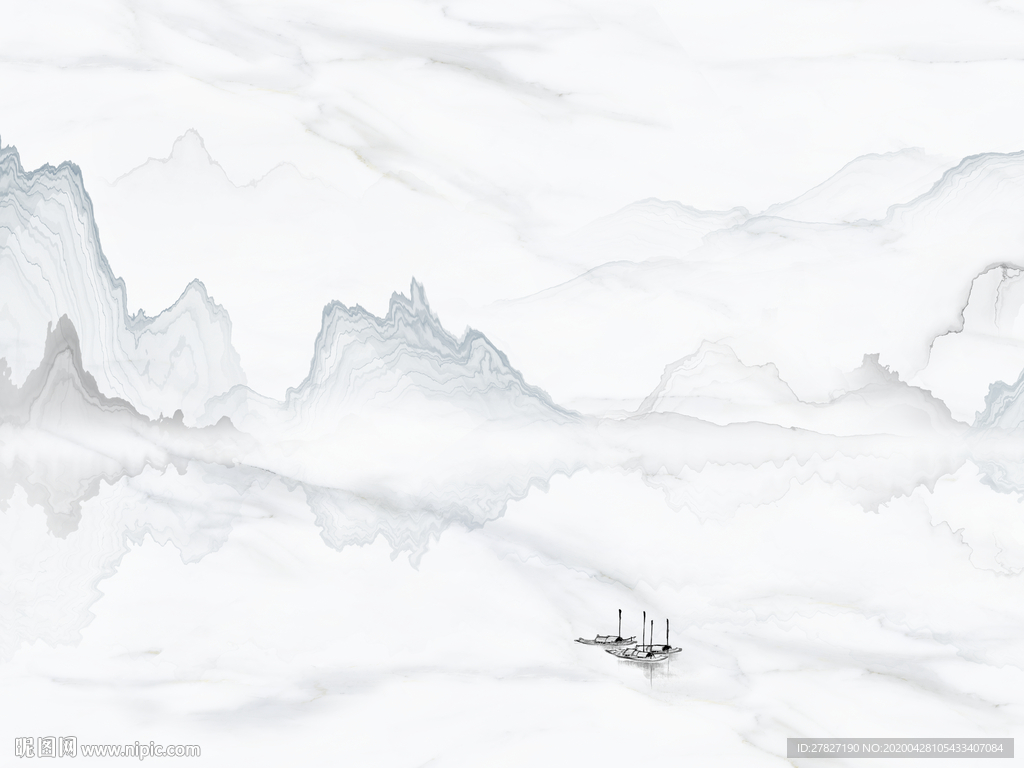 山水大理石纹 大理石纹 水墨山