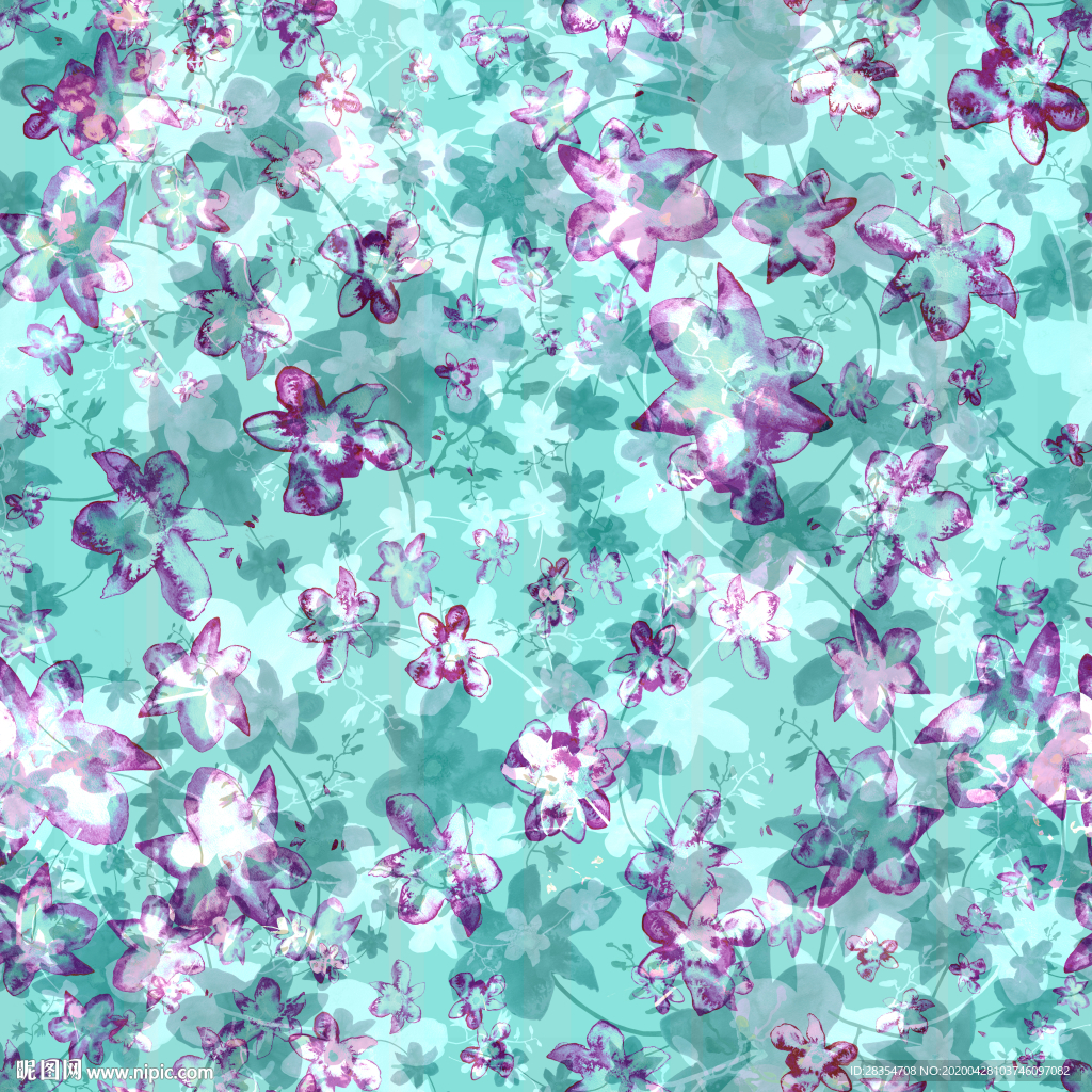 花卉 清新 小碎花 大牌