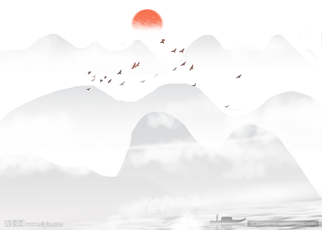 水墨山水