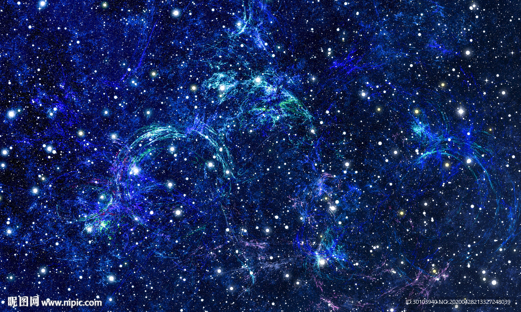 蓝色星空