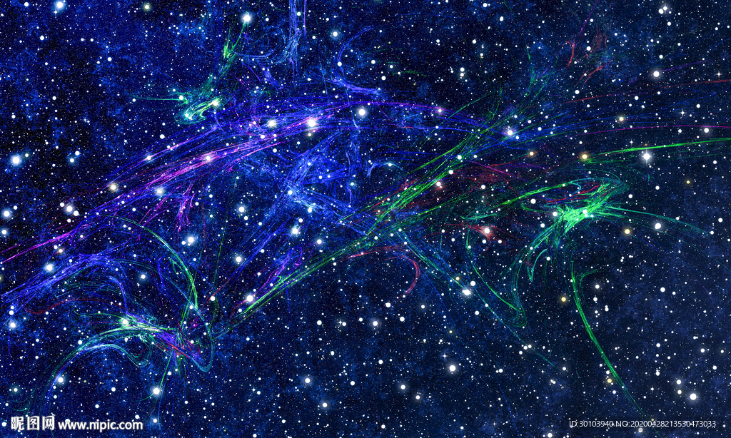 蓝色星空