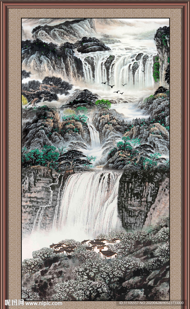 国画山水