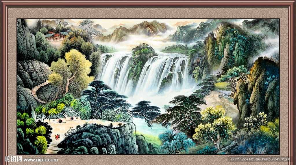 国画山水