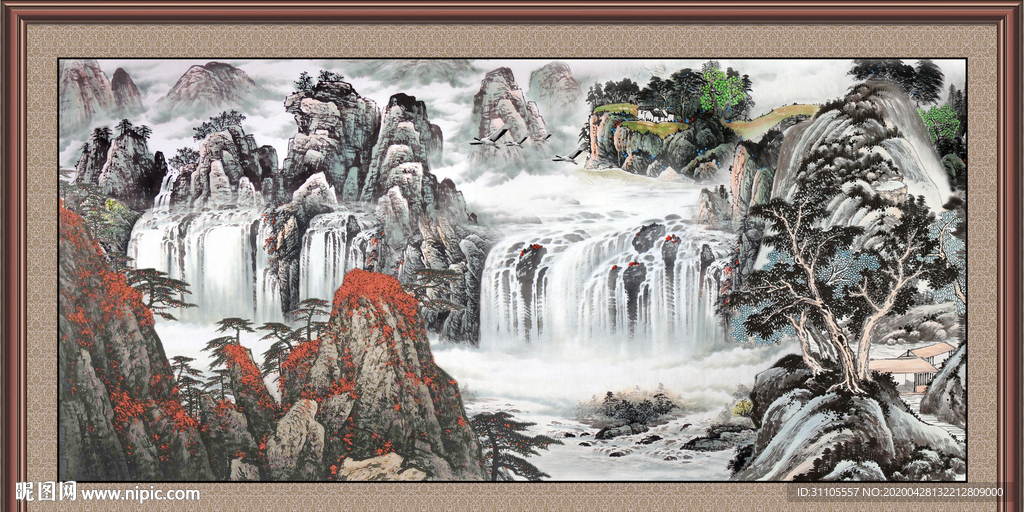 国画山水
