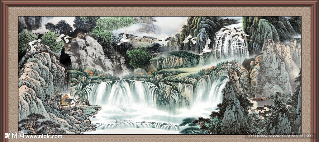 国画山水
