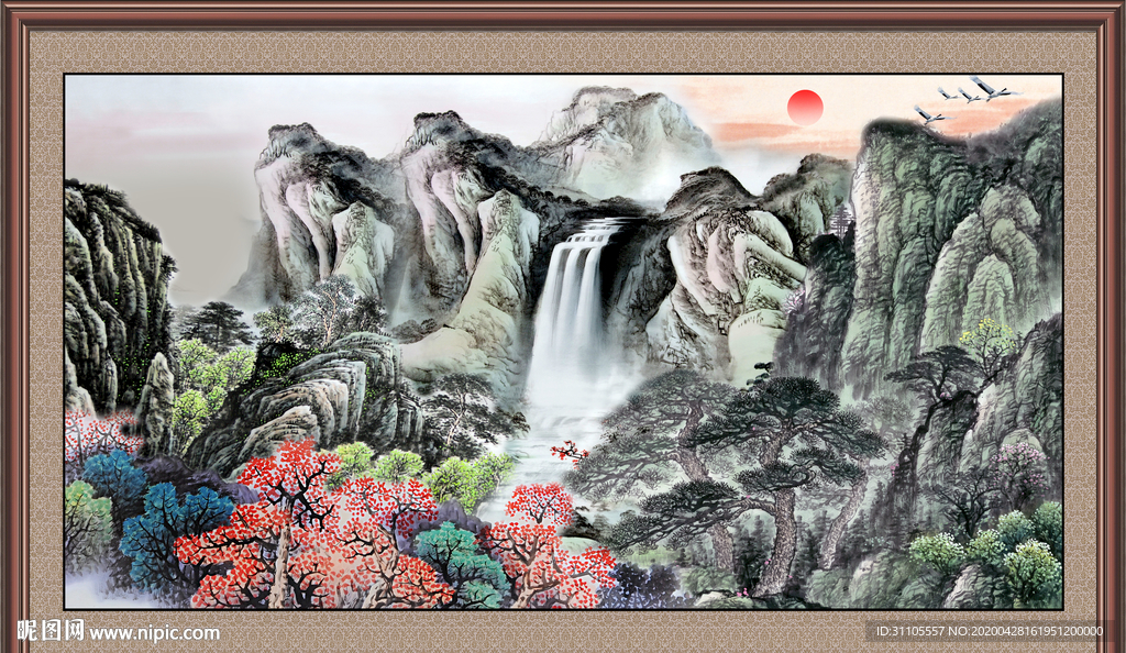 国画山水