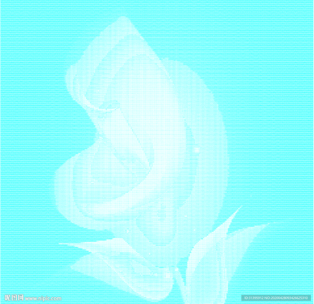底纹团花