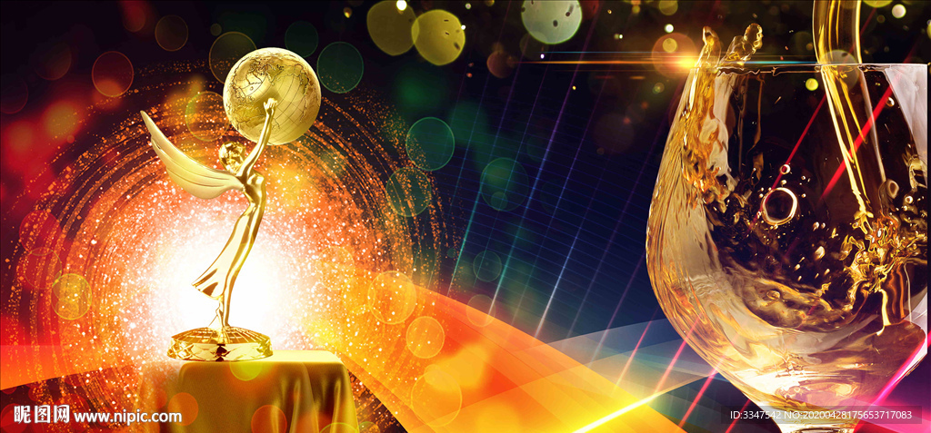 莫使金樽空对月 背景画