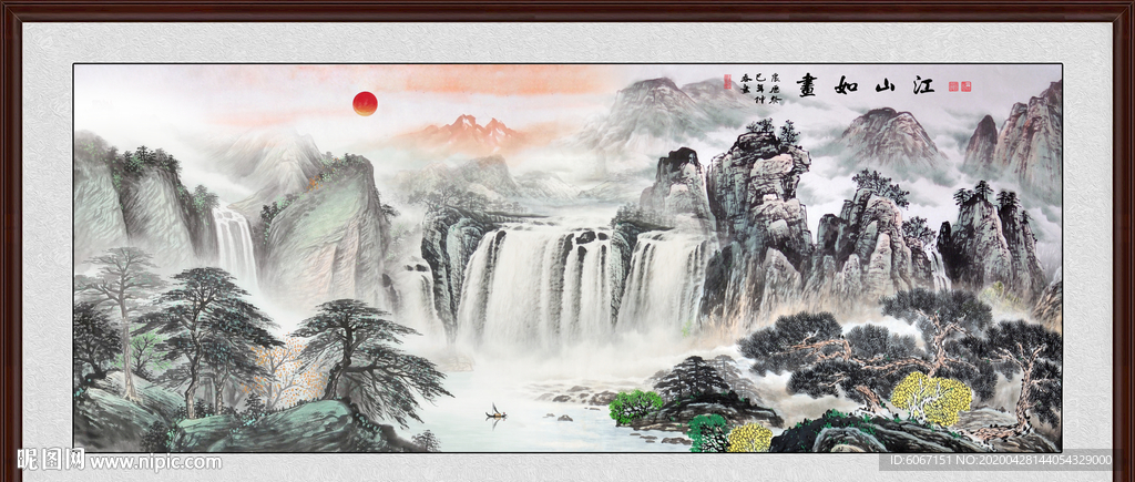 国画山水国画山水国画