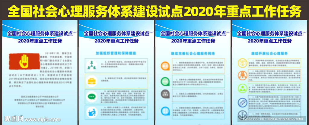 全国社会心理服务体系建设试点