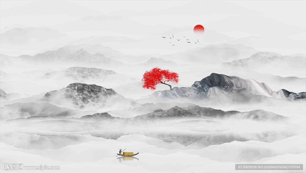 山水画