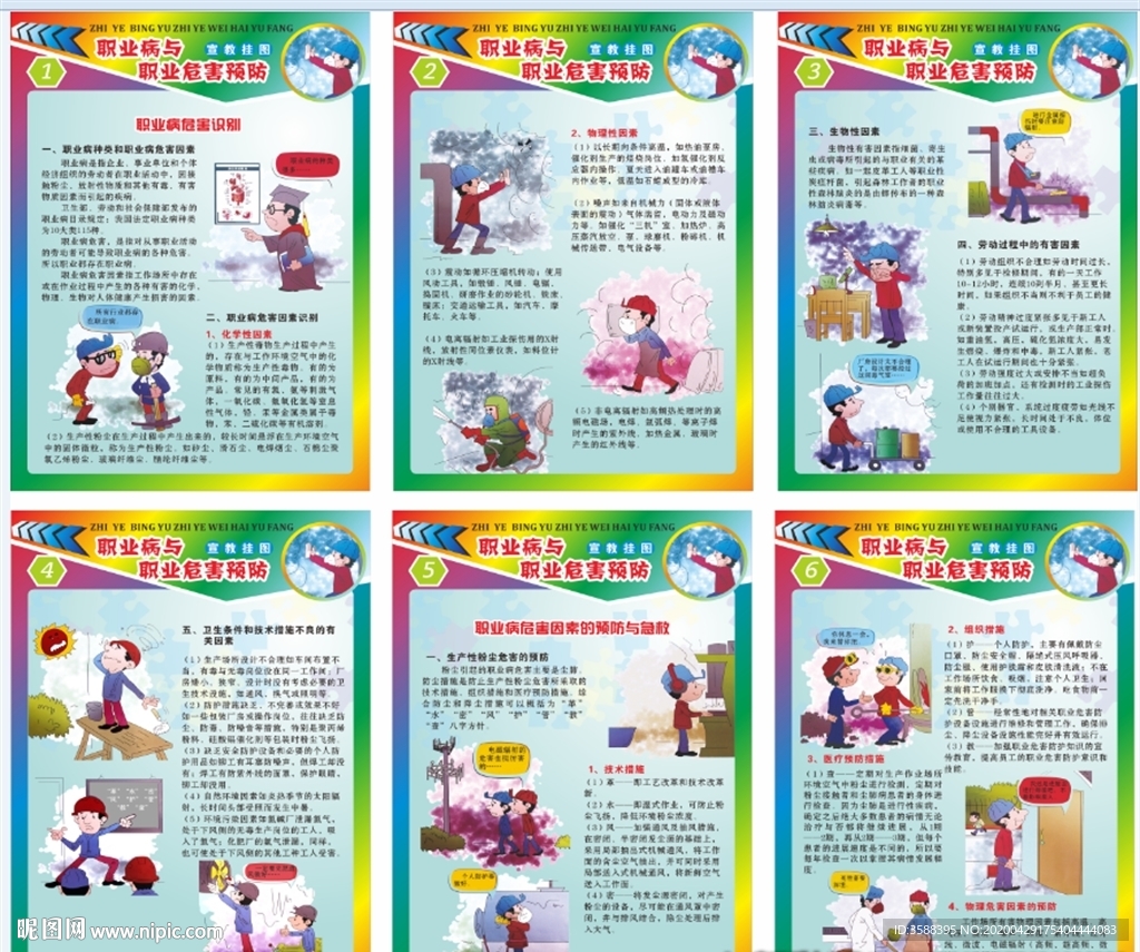 职业病与职业危害预防挂图