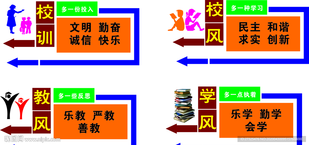 三风一训文化墙