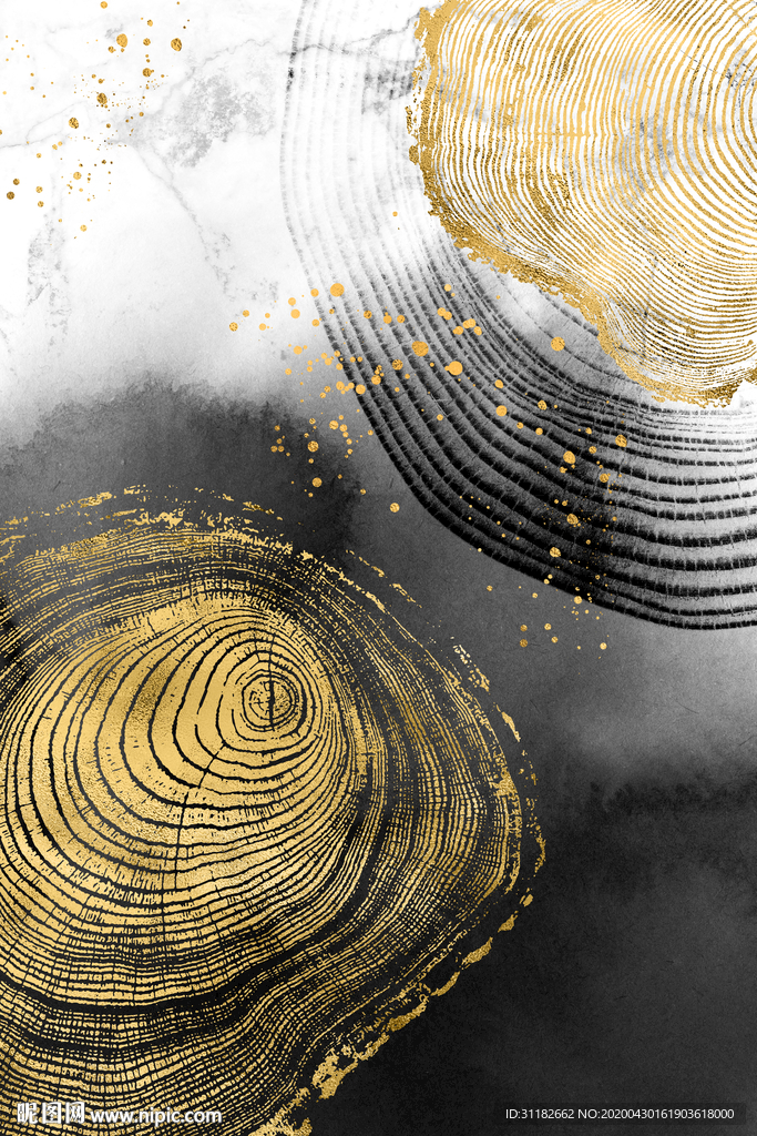 金宝年轮装饰画