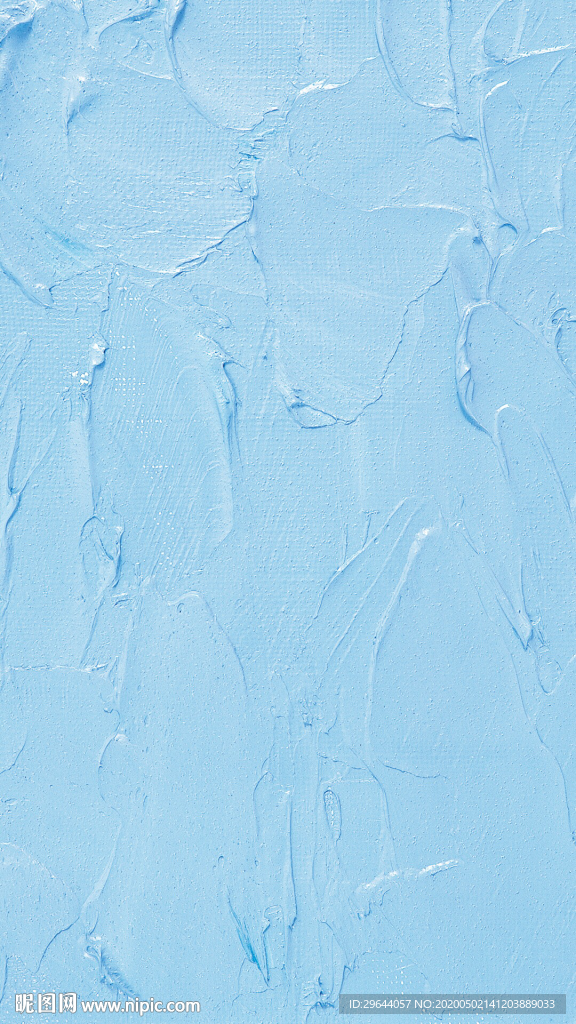蓝色油画背景