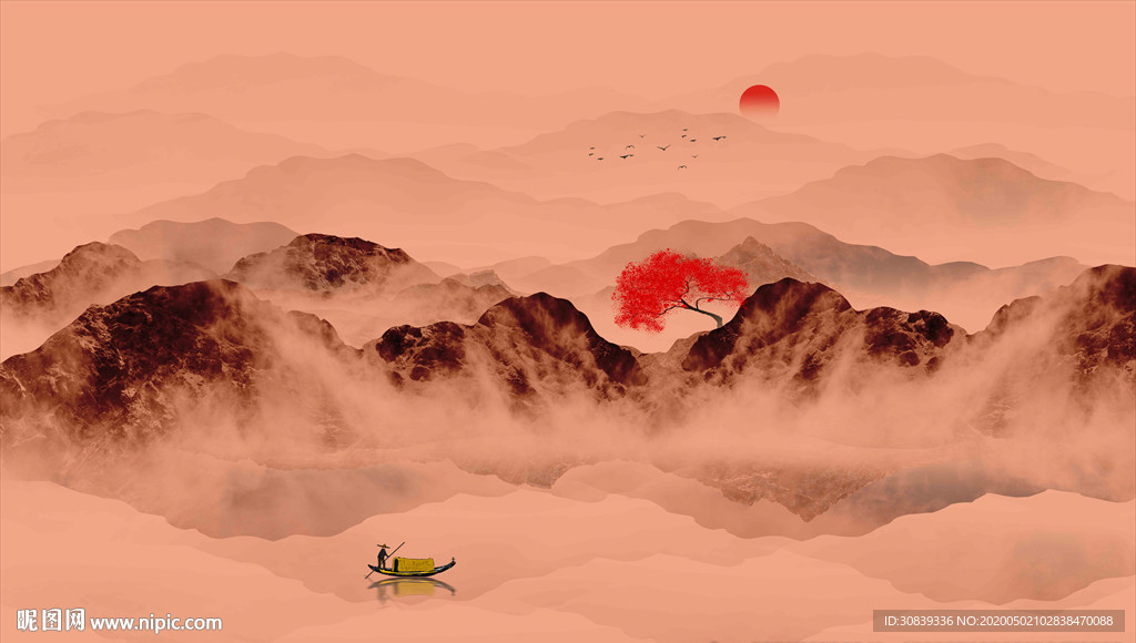 山水画