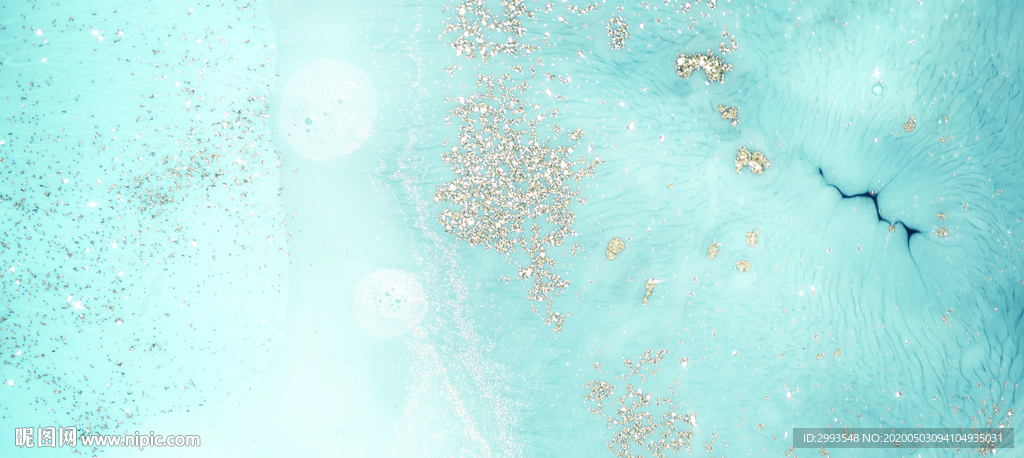 蓝色婚庆背景图片