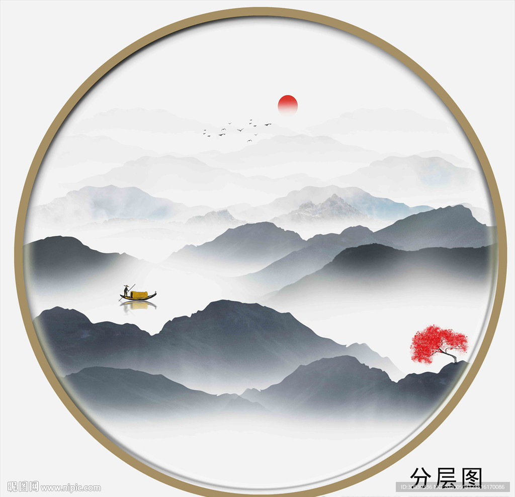 新中式意境山水