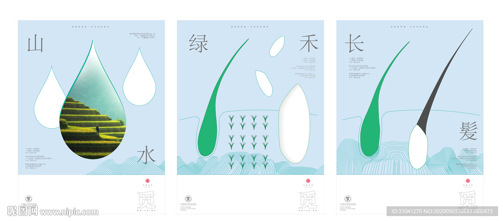 头发毛囊海报