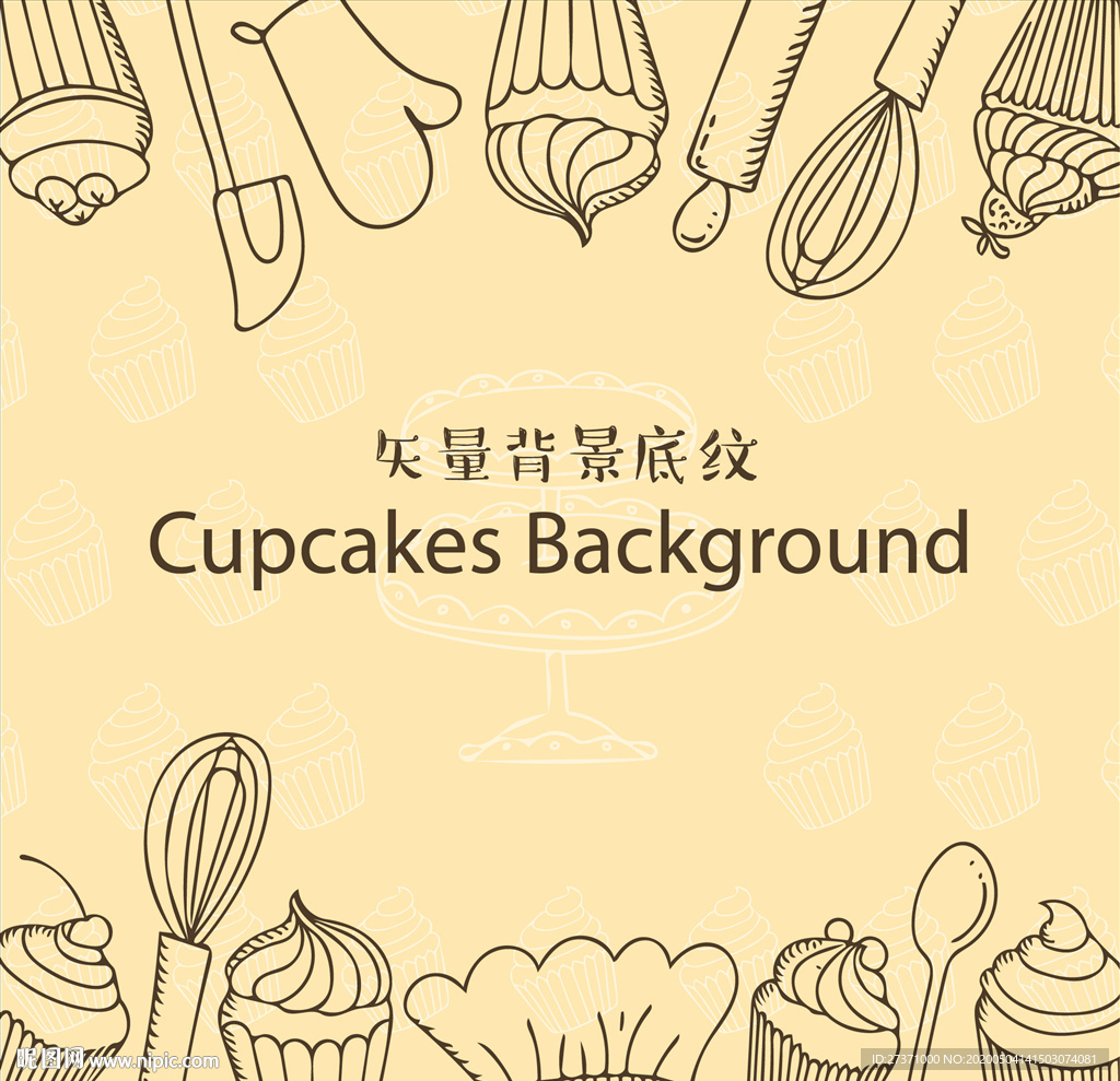 纸杯蛋糕图
