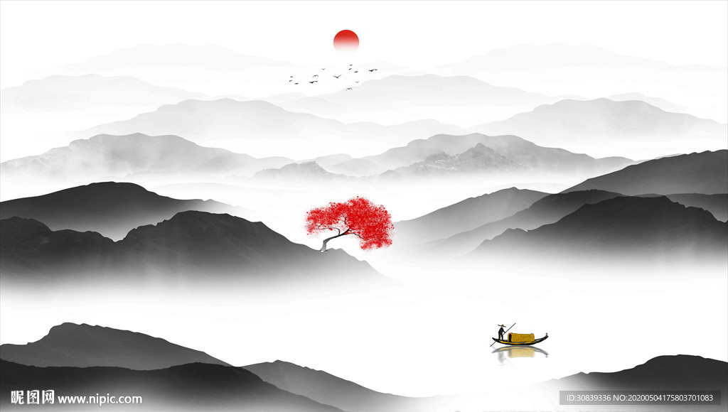 中式山水