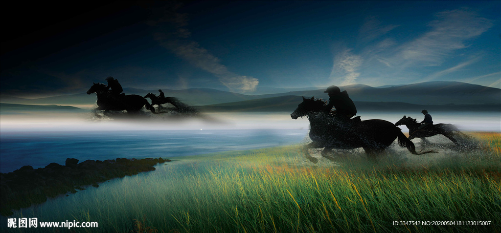 四海为家 背景画