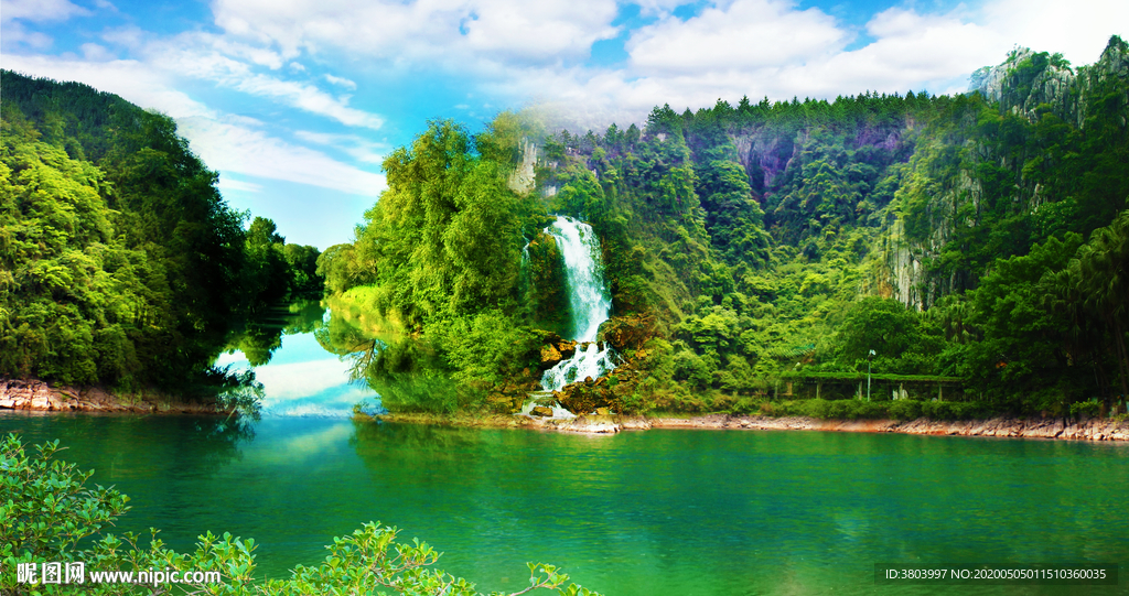 风景山水 山水画