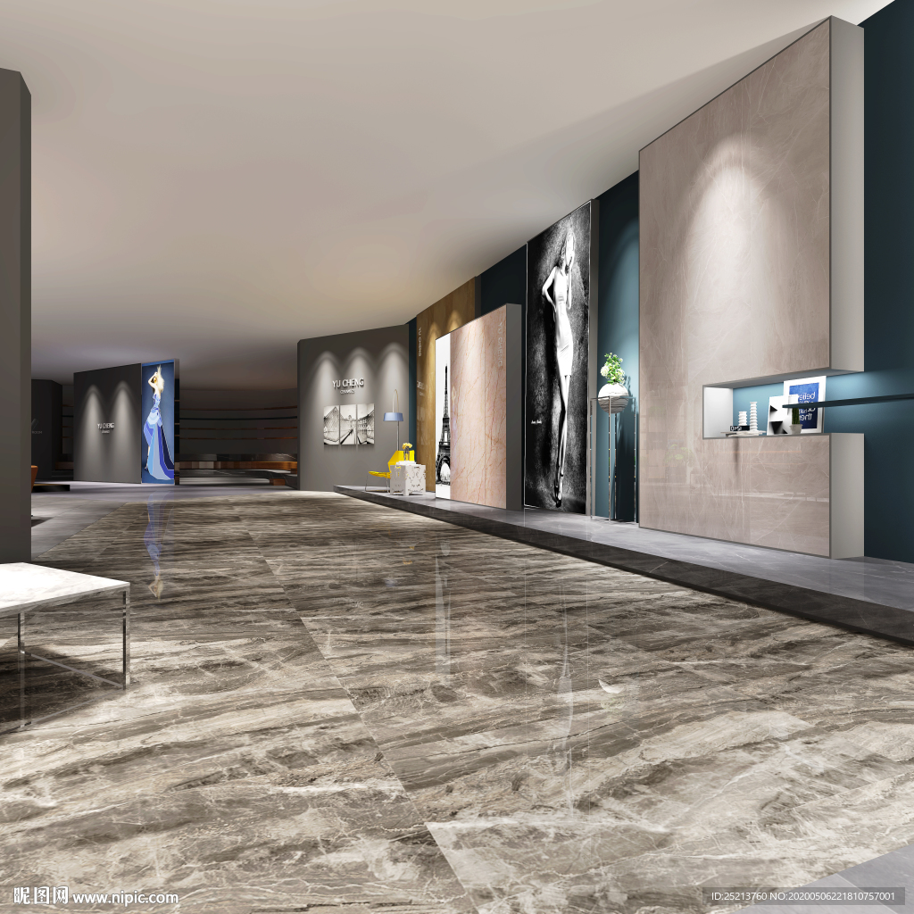 瓷砖空间设计效果图画册用图图片