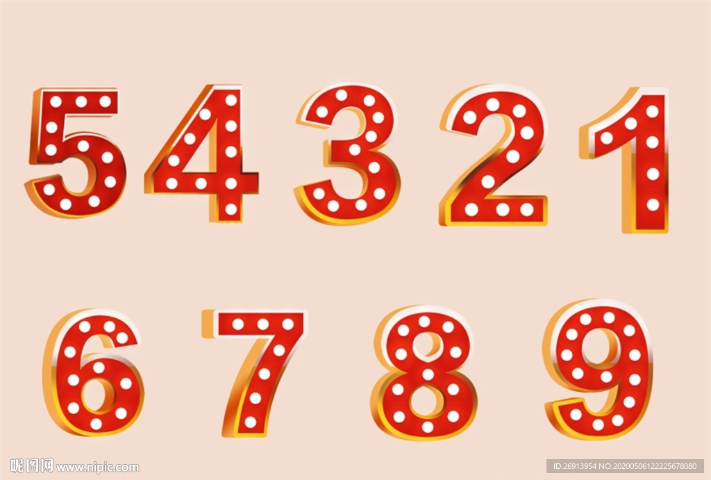 立体数字