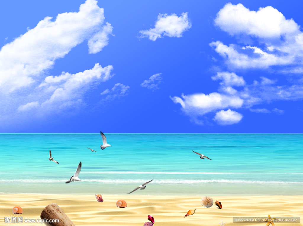 海边蓝天