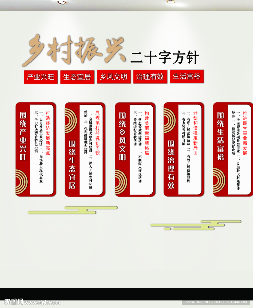 乡村振兴文化墙