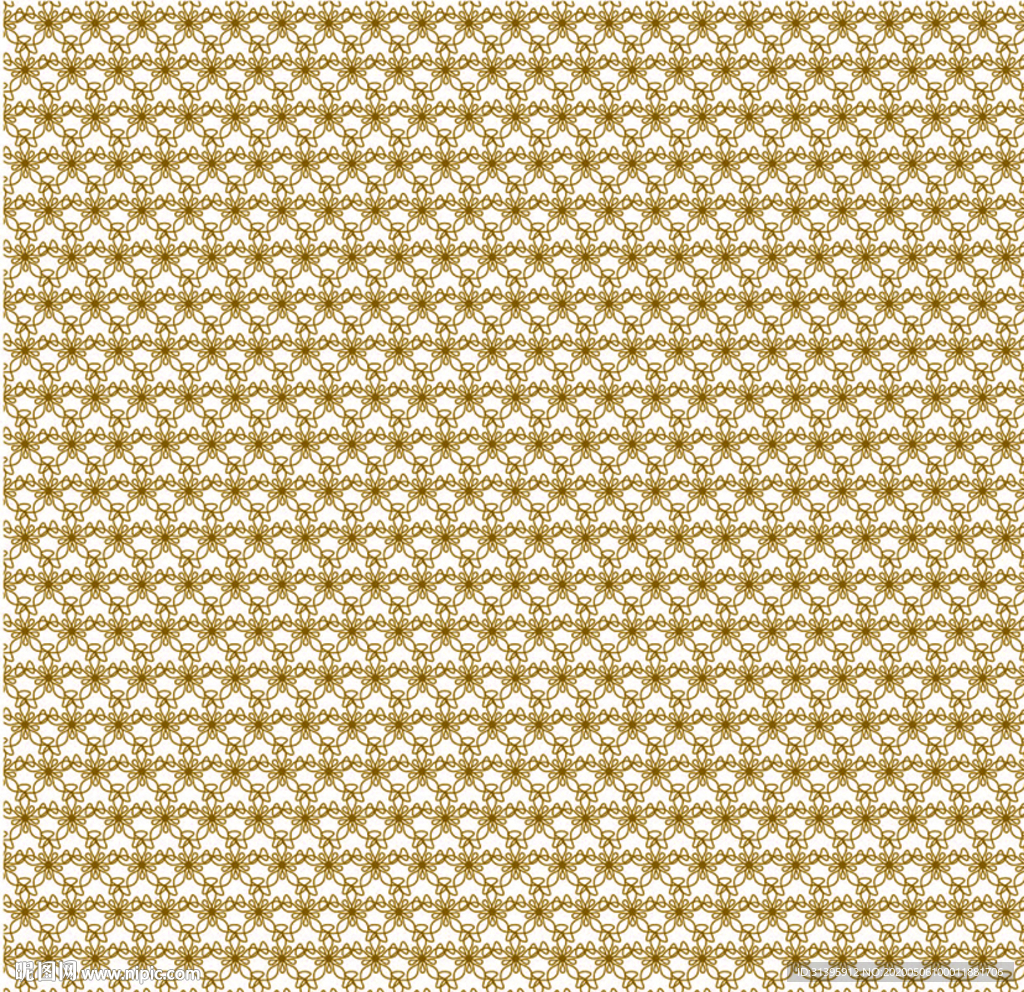 底纹团花